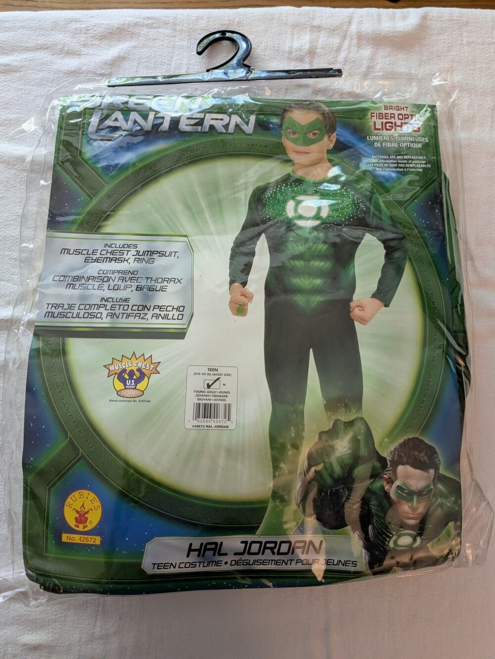 Green Lantern Hal Jordan Halloween Costume TEEN